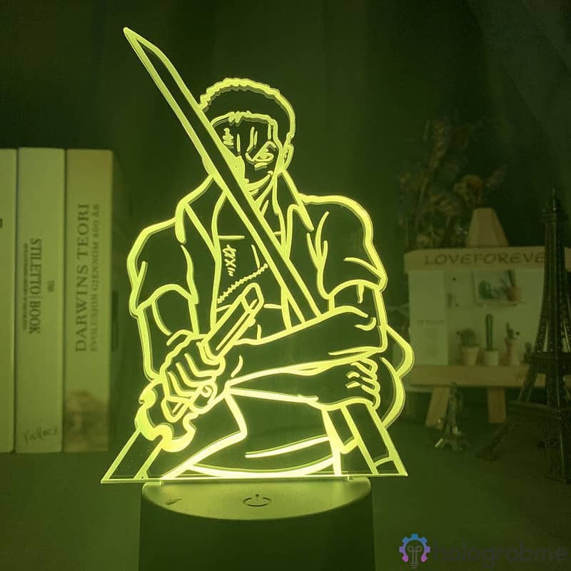 Lampe 3D Roronoa Zoro Sabre 5