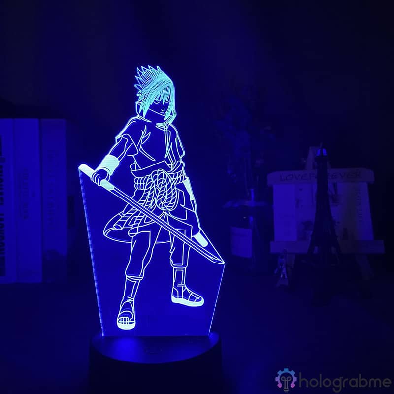 Lampe 3D Sabre Sasuke 3