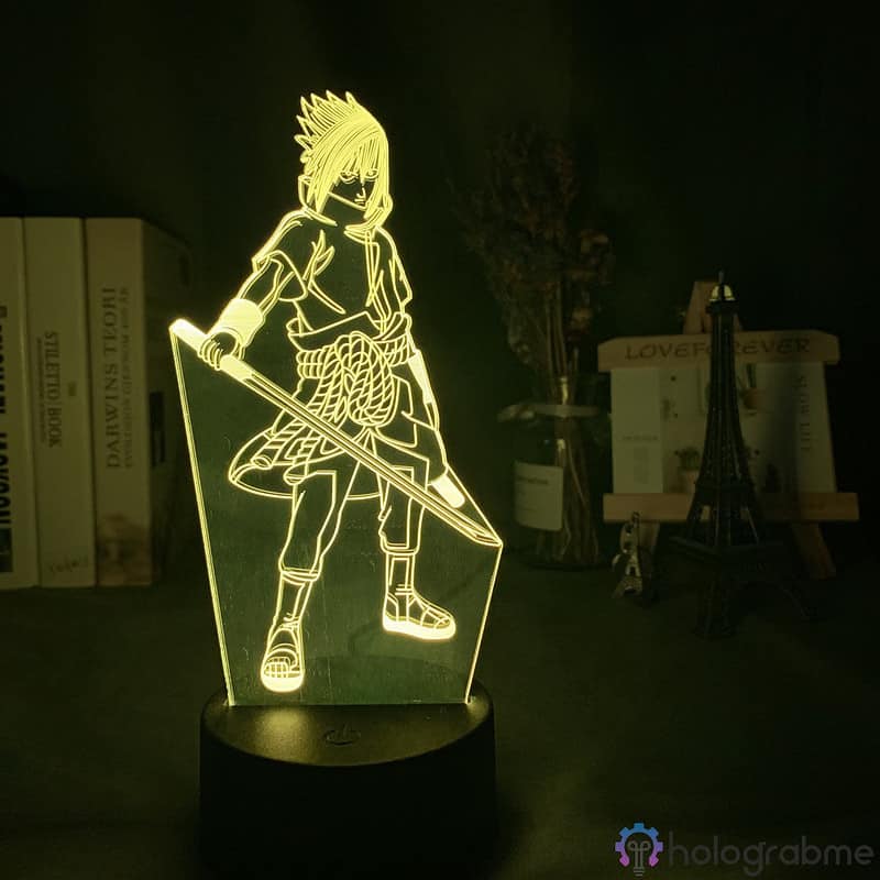 Lampe 3D Sabre Sasuke 5