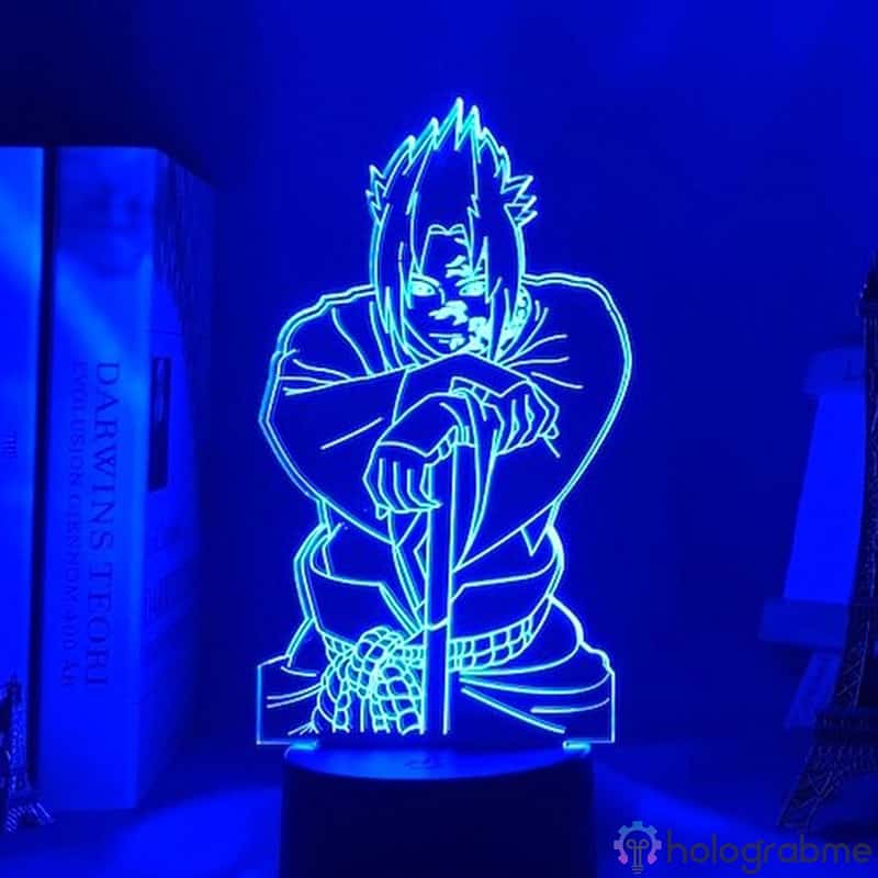 Lampe 3D Sasuke Sceau Maudit 6