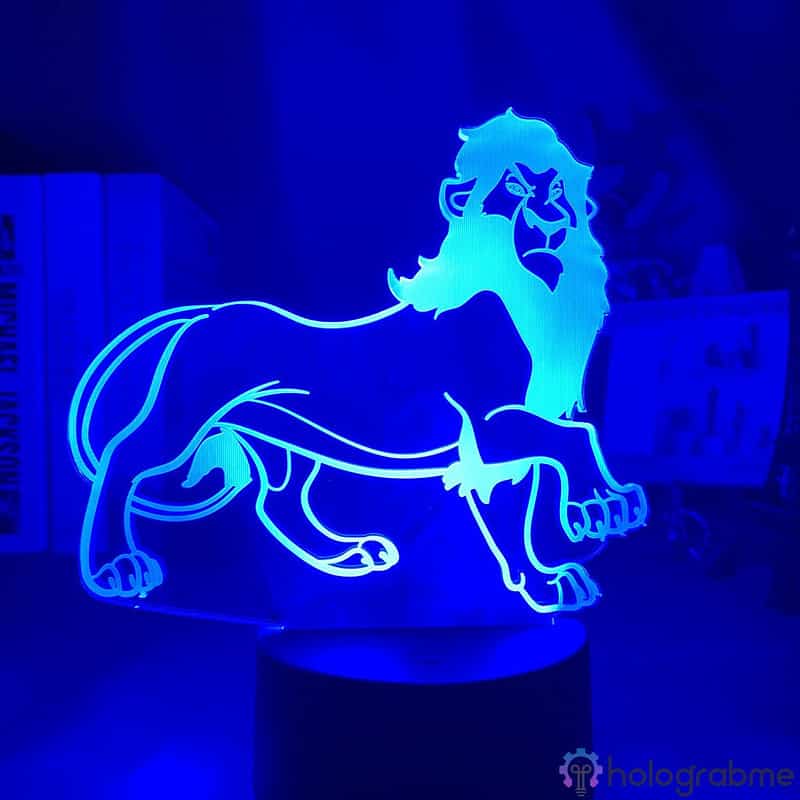 Lampe 3D Scar Roi Lion 3