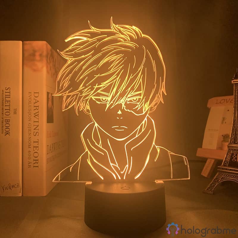 Lampe 3D Shoto Todoroki 5