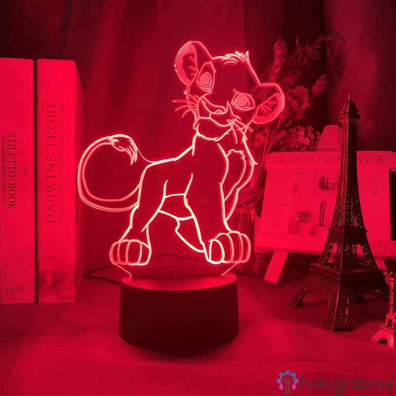 Lampe 3D Simba 1