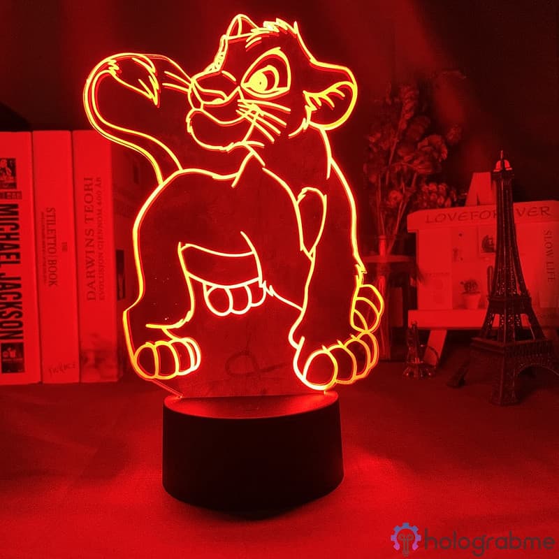 Lampe 3D Simba Disney 1