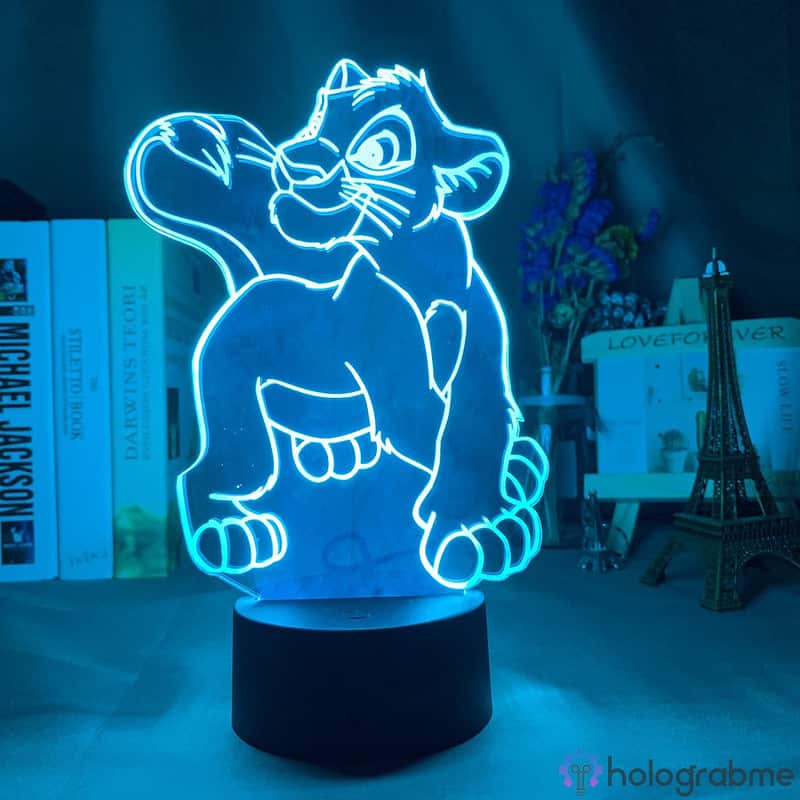 Lampe 3D Simba Disney 6
