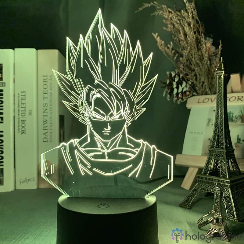 Lampe 3D Son Goku Super Saiyan 5