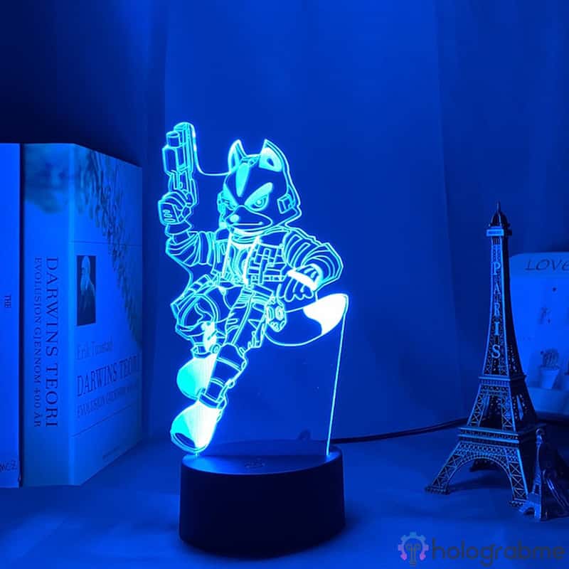 Lampe 3D Starfox 3