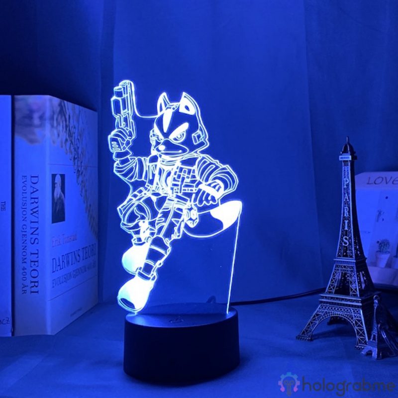 Lampe 3D Starfox 4