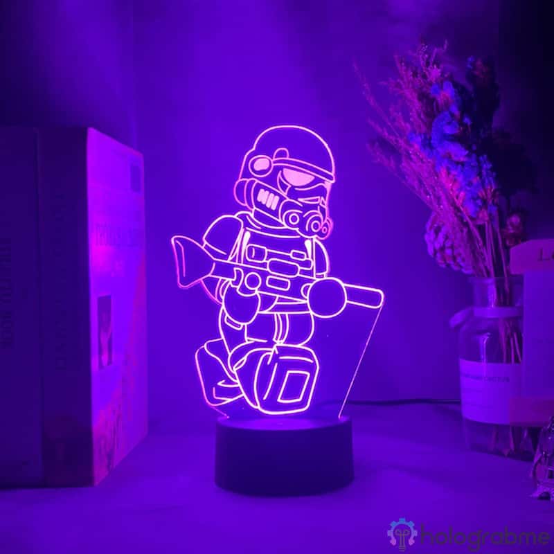 Lampe 3D Stormtrooper 1