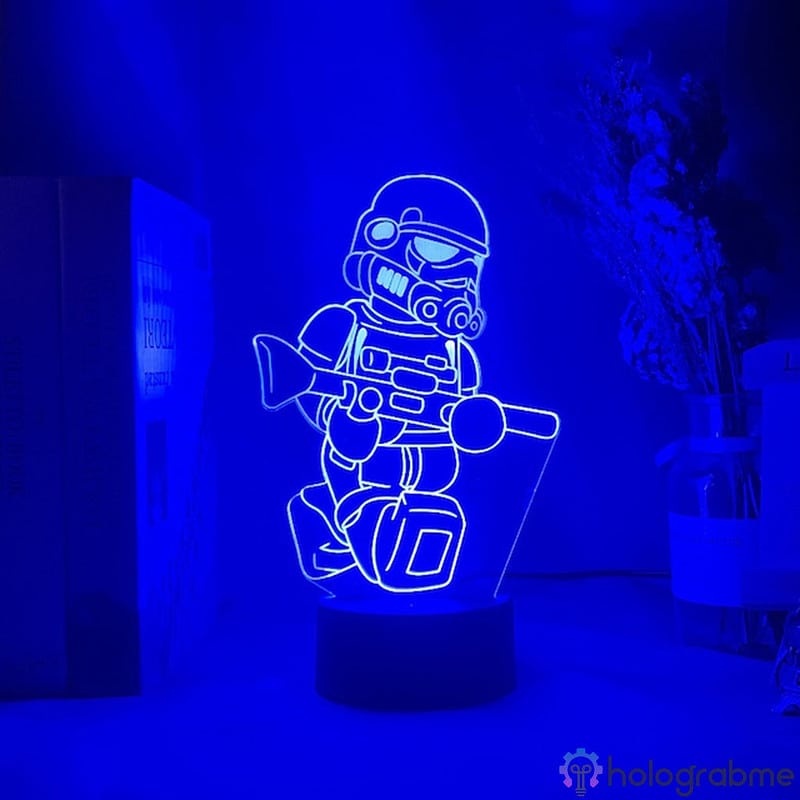 Lampe 3D Stormtrooper 2