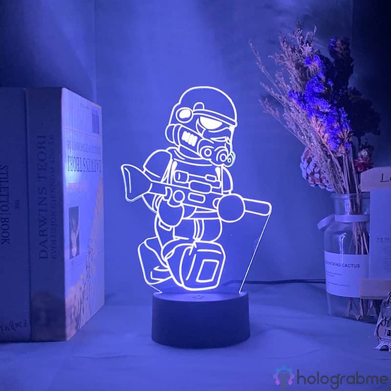 Lampe 3D Stormtrooper 4