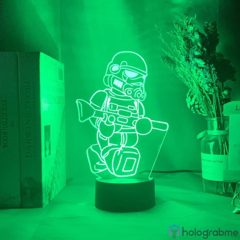Lampe 3D Stormtrooper 7