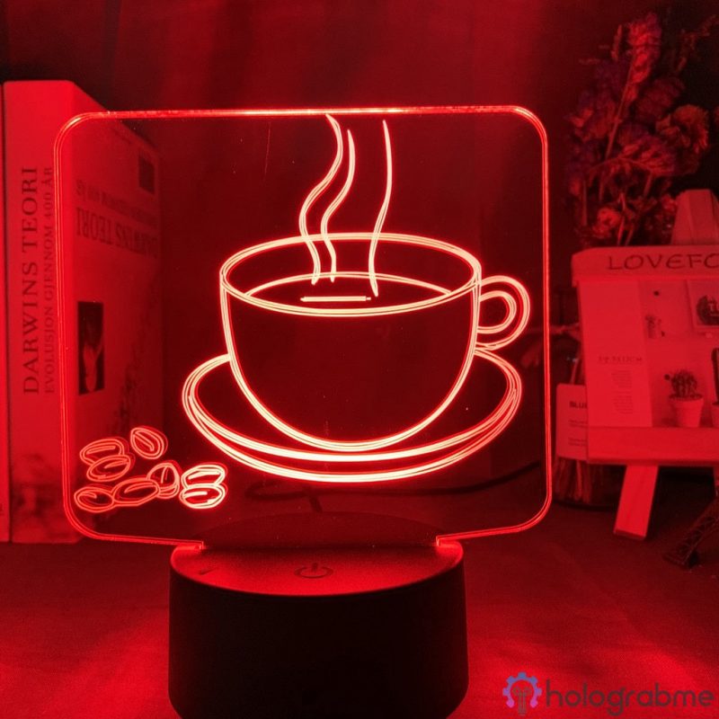 Lampe 3D Tasse a Cafe 3