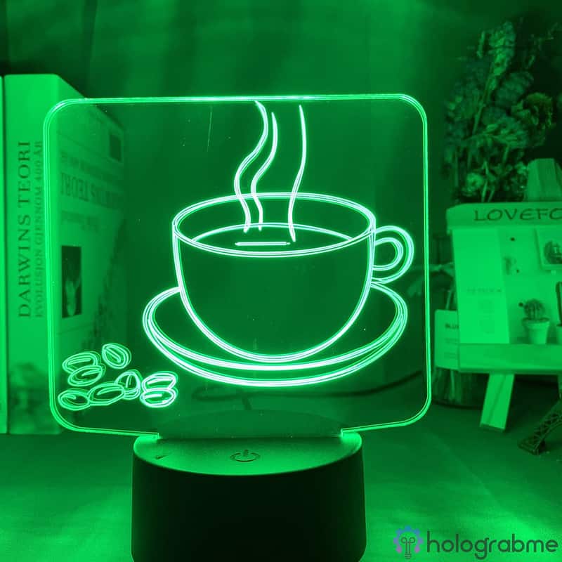 Lampe 3D Tasse a Cafe 4