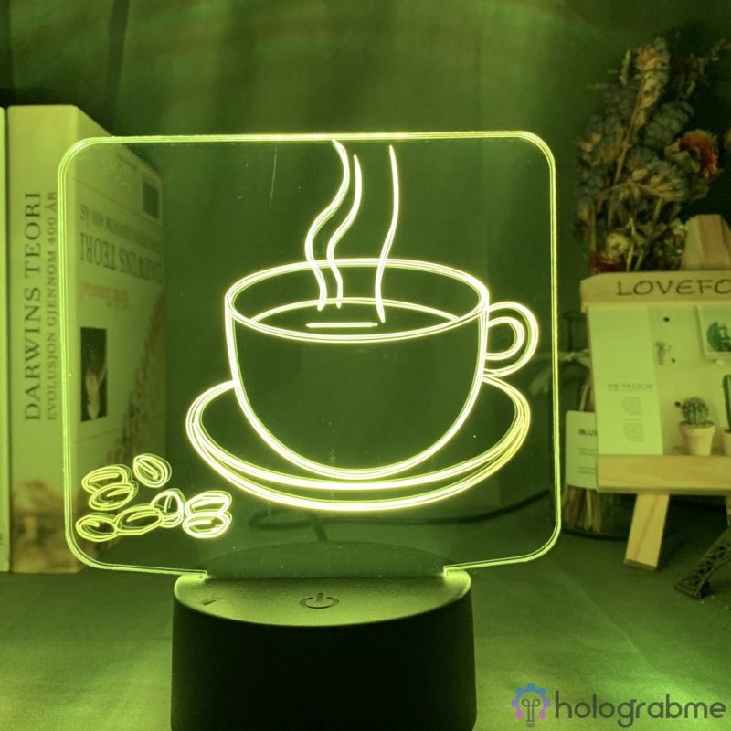 Lampe 3D Tasse a Cafe 5