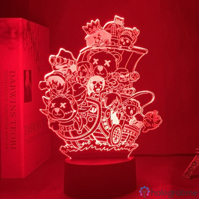 Lampe 3D Thousand Sunny 5