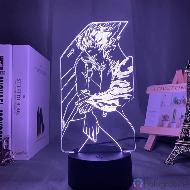 Lampe 3D Todoroki Shoto 1