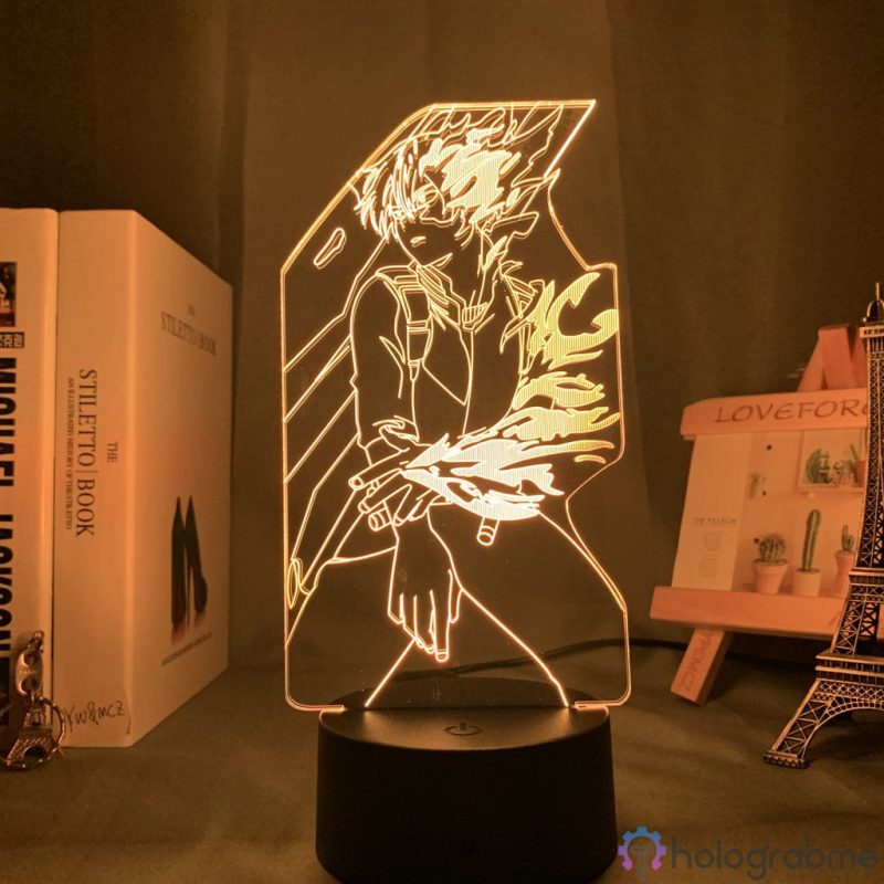 Lampe 3D Todoroki Shoto 2