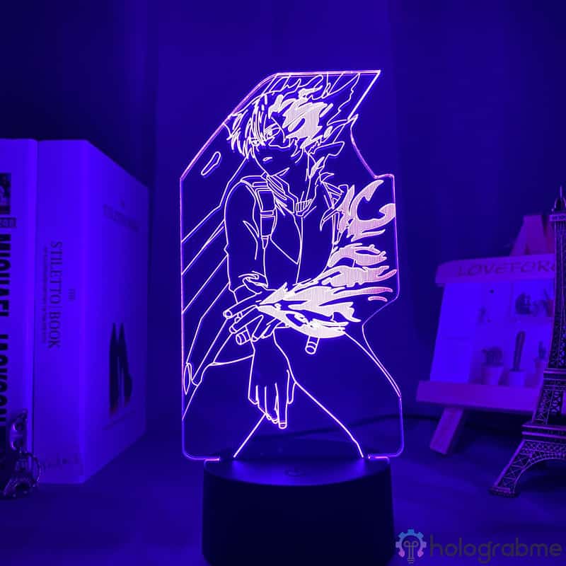 Lampe 3D Todoroki Shoto 4