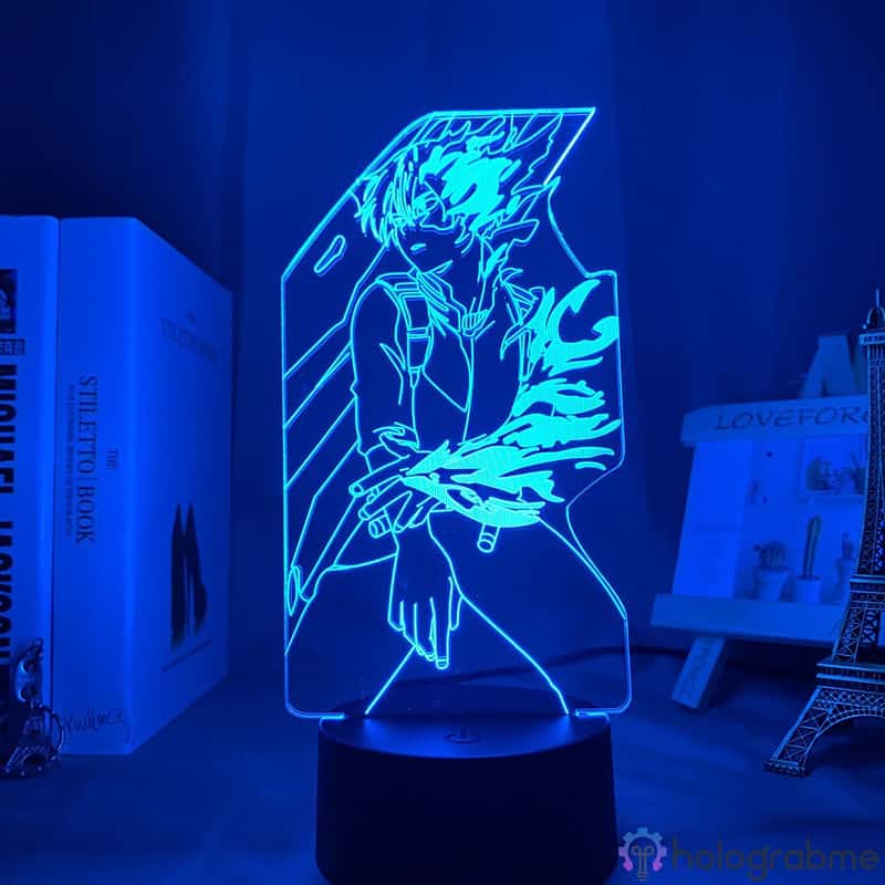 Lampe 3D Todoroki Shoto 5