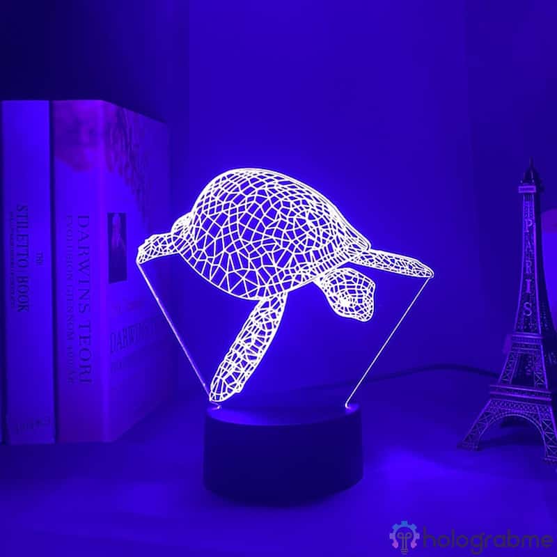 Lampe 3D Tortue de Mer 2