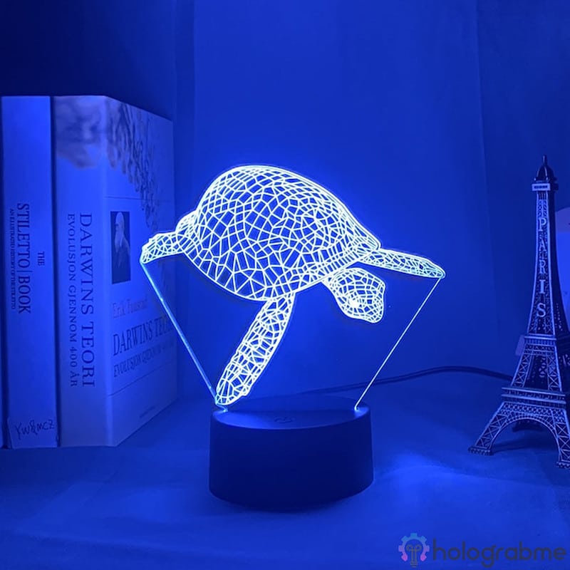 Lampe 3D Tortue de Mer 3