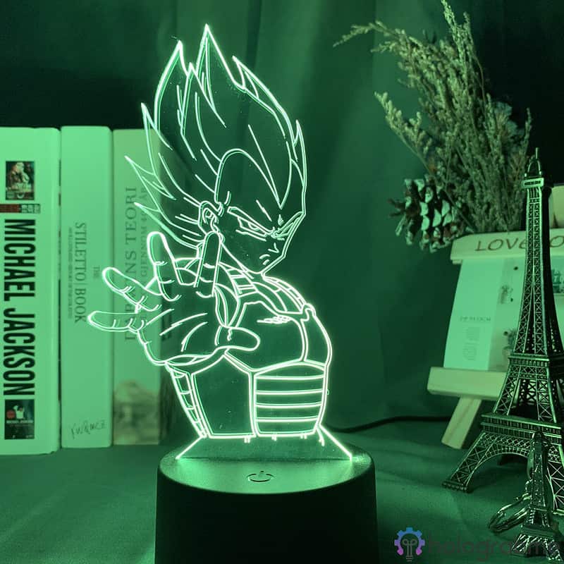 Lampe 3D Vegeta SSJ 5