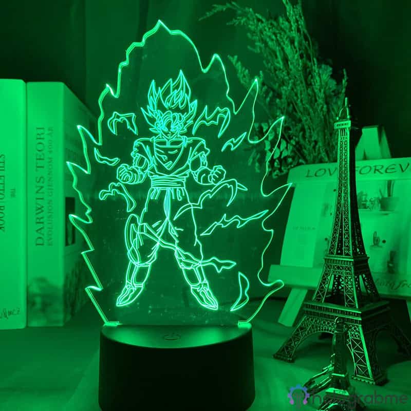 Lampe 3D Vegeto SSJ 2 2