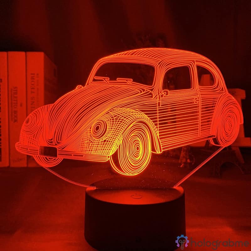 Lampe 3D Volkswagen Coccinelle 1