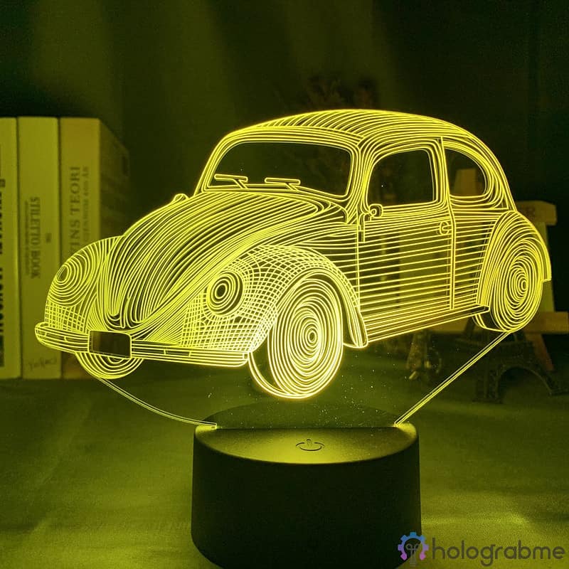 Lampe 3D Volkswagen Coccinelle 5