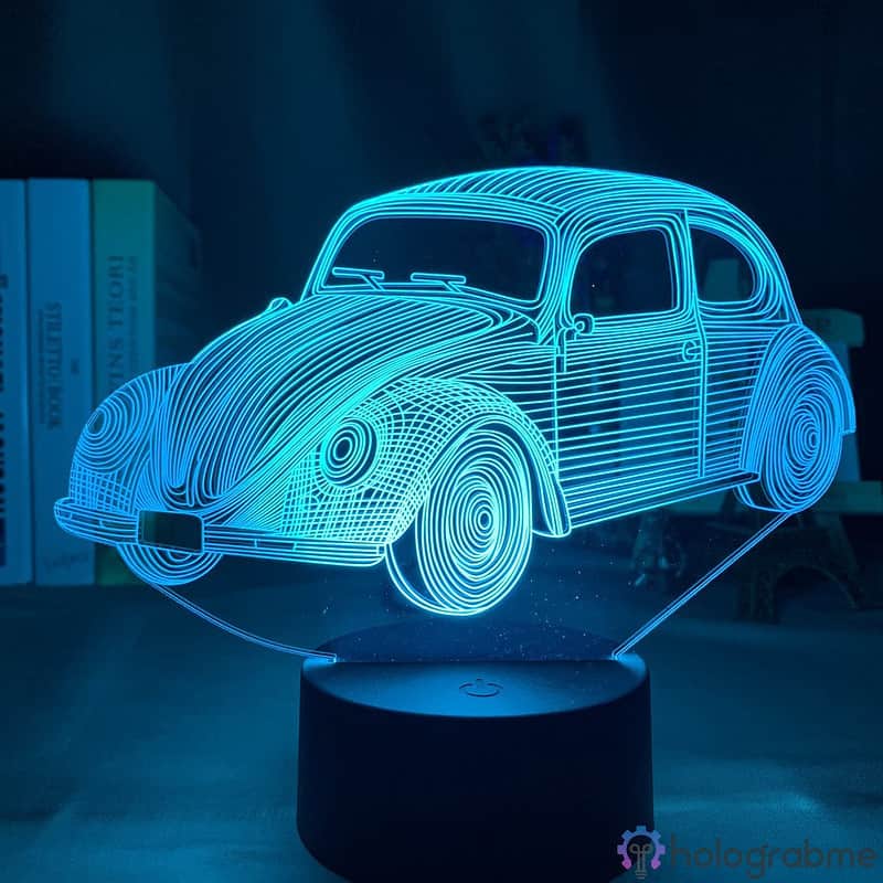 Lampe 3D Volkswagen Coccinelle 6