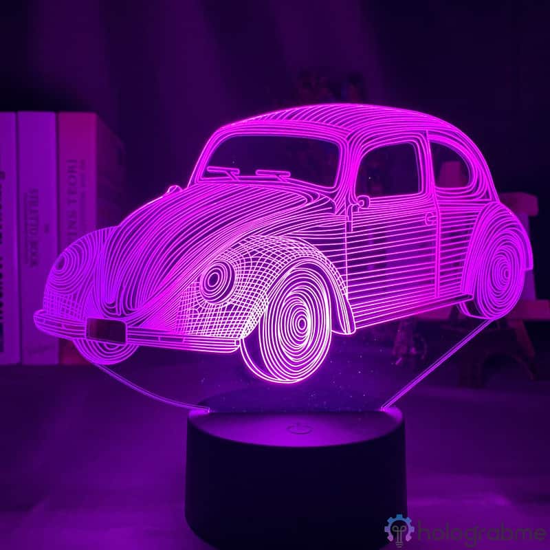 Lampe 3D Volkswagen Coccinelle 7