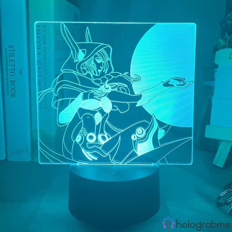 Lampe 3D Xayah 3