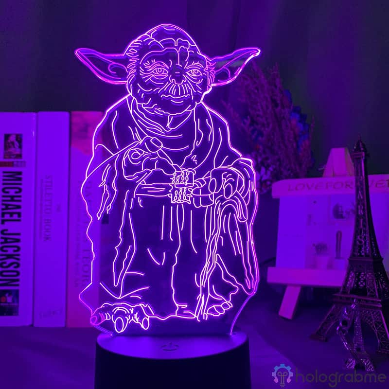 Lampe 3D Yoda 1