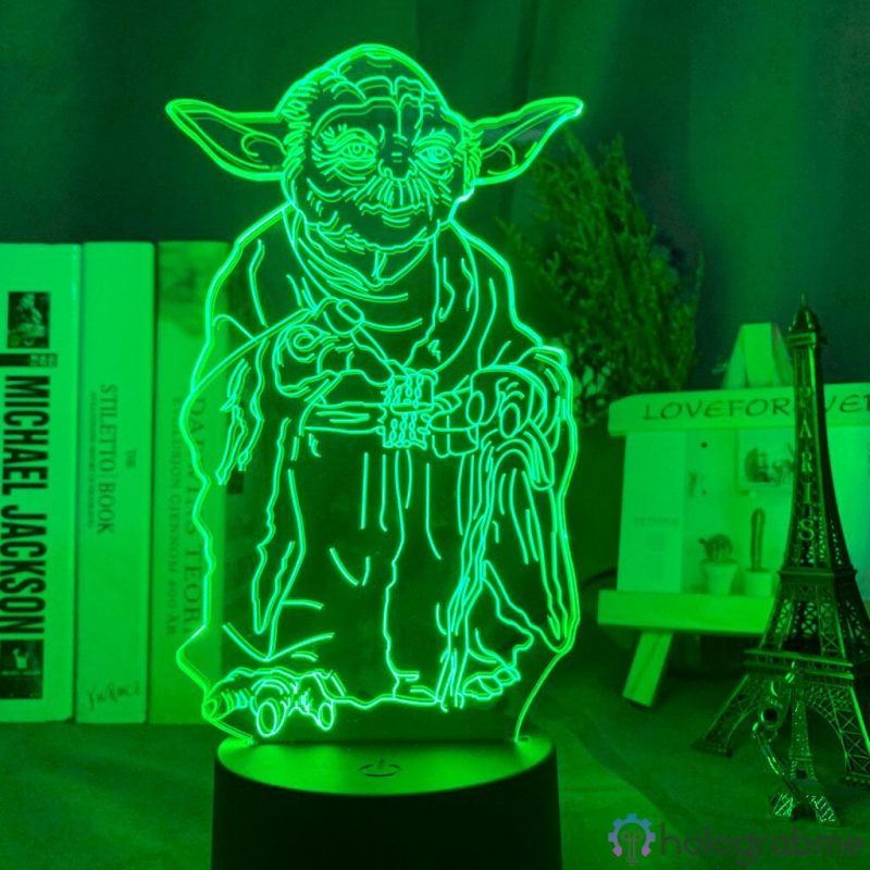 Lampe 3D Yoda 3