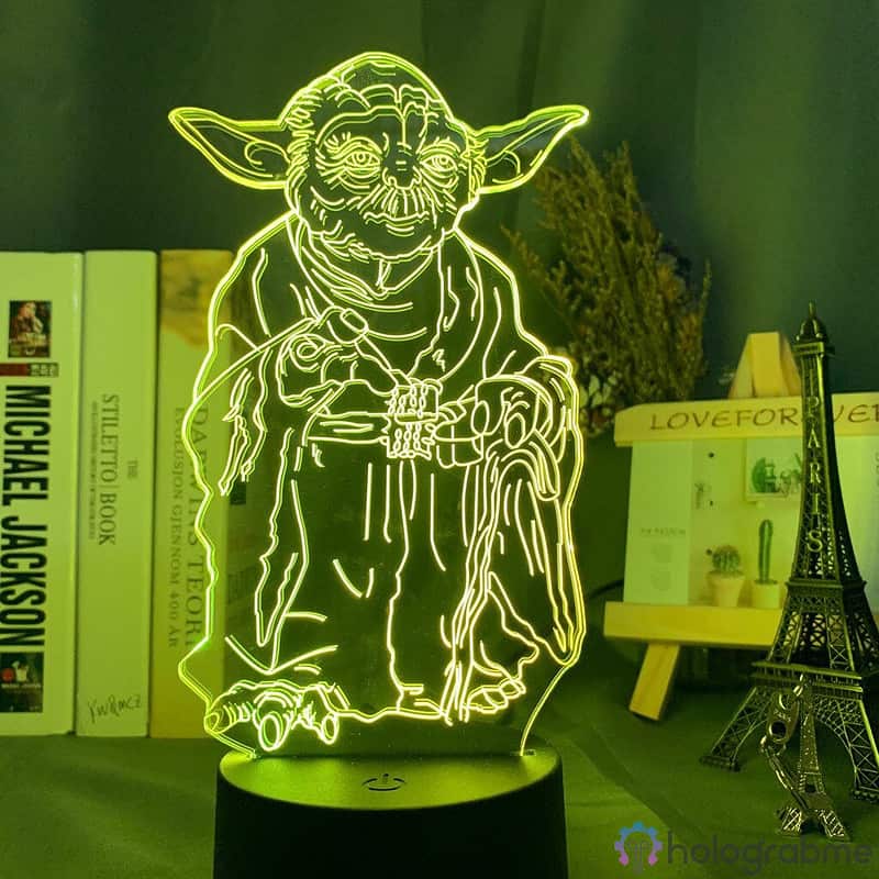 Lampe 3D Yoda 5