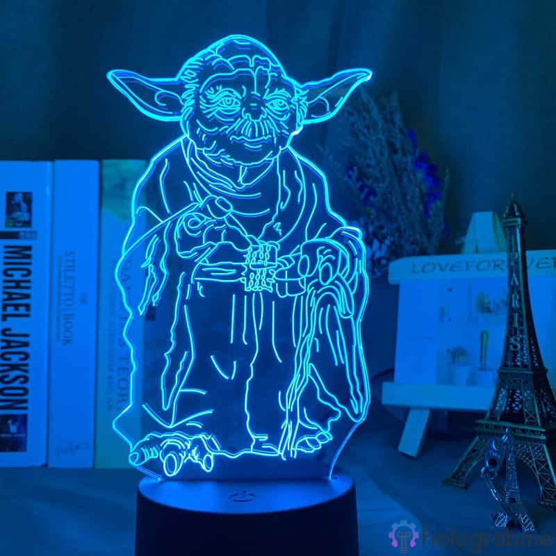 Lampe 3D Yoda 6