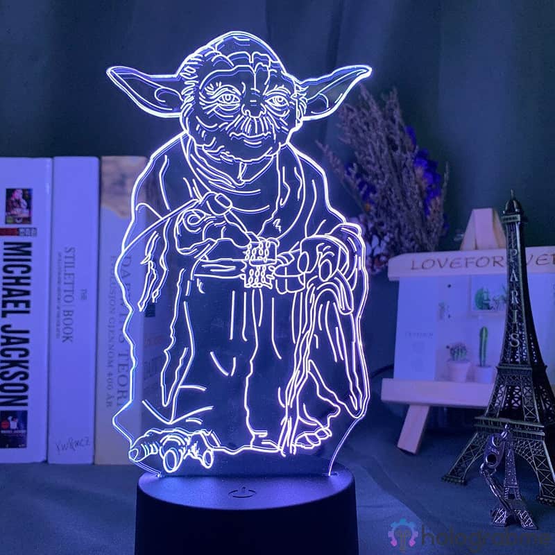 Lampe 3D Yoda 7